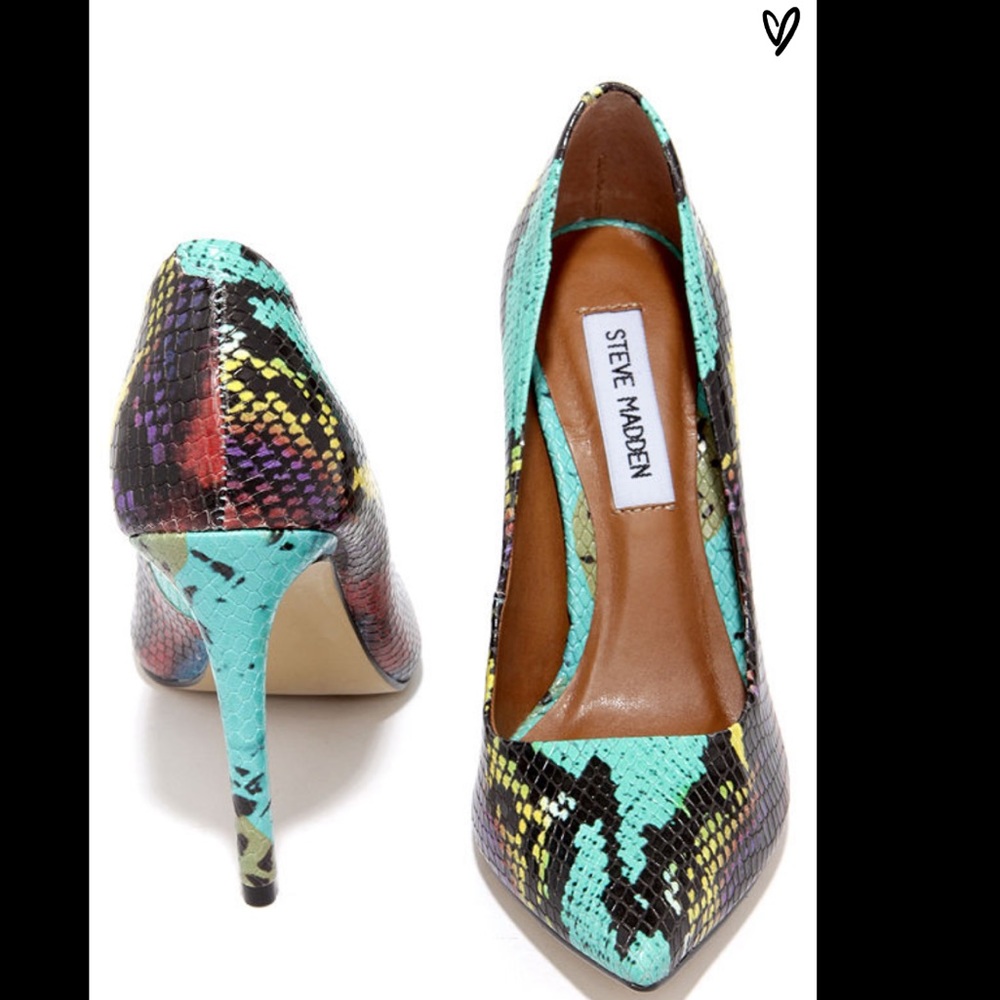 Steve Madden Proto Multi Snake Pointed Pumps - image 2